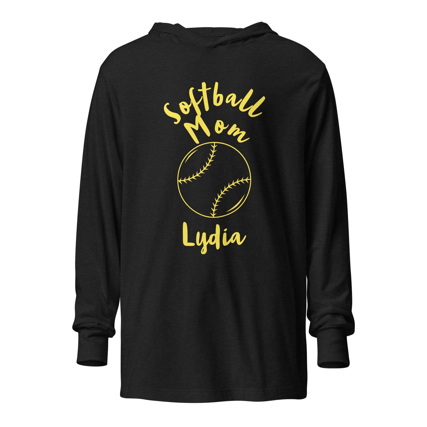 Hooded long-sleeve tee