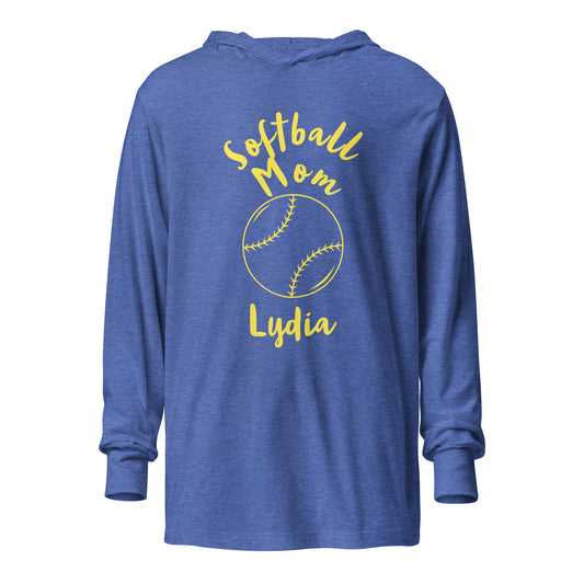Hooded long-sleeve tee